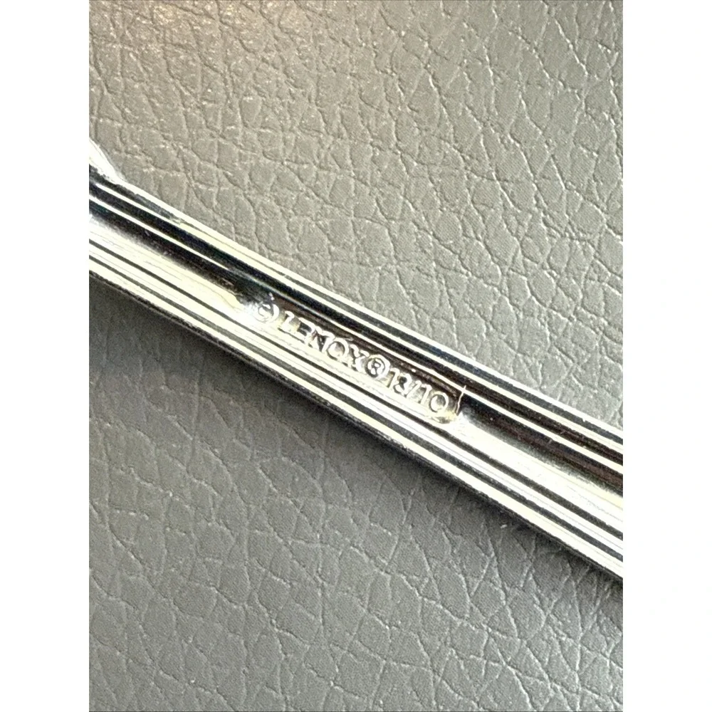 Lenox Chandelle 18/10 Stainless Steel Flatware Set  Of  Four 7